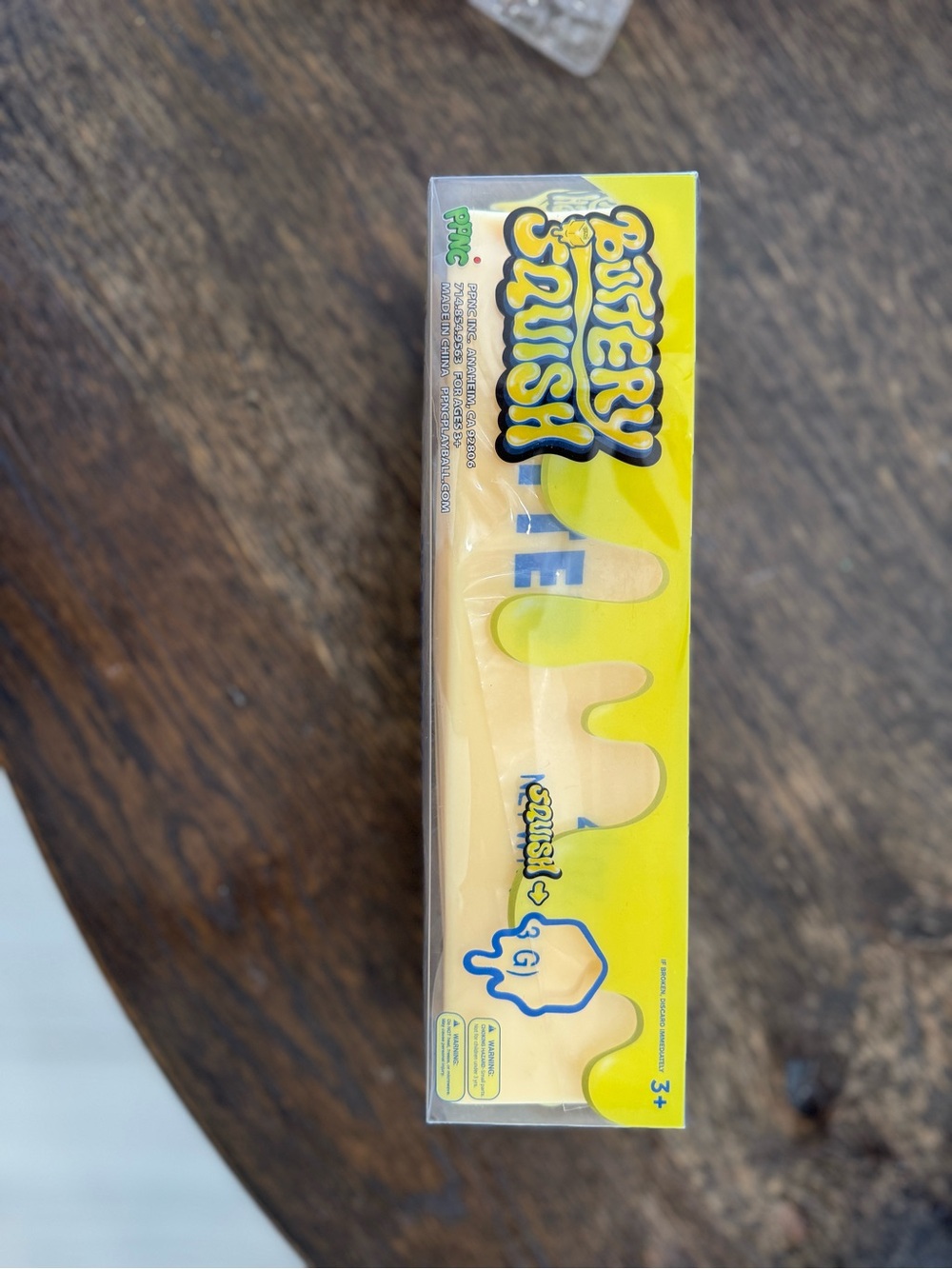 Buttery Squish Yellow Squishy Toy